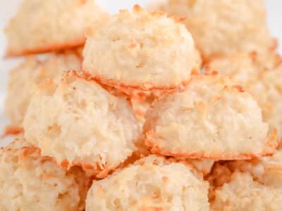 pile of coconut macaroons