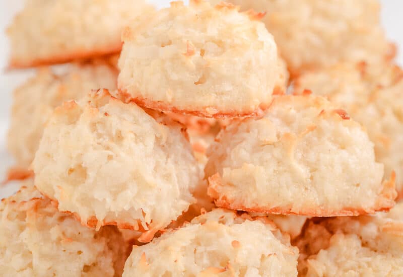 pile of coconut macaroons