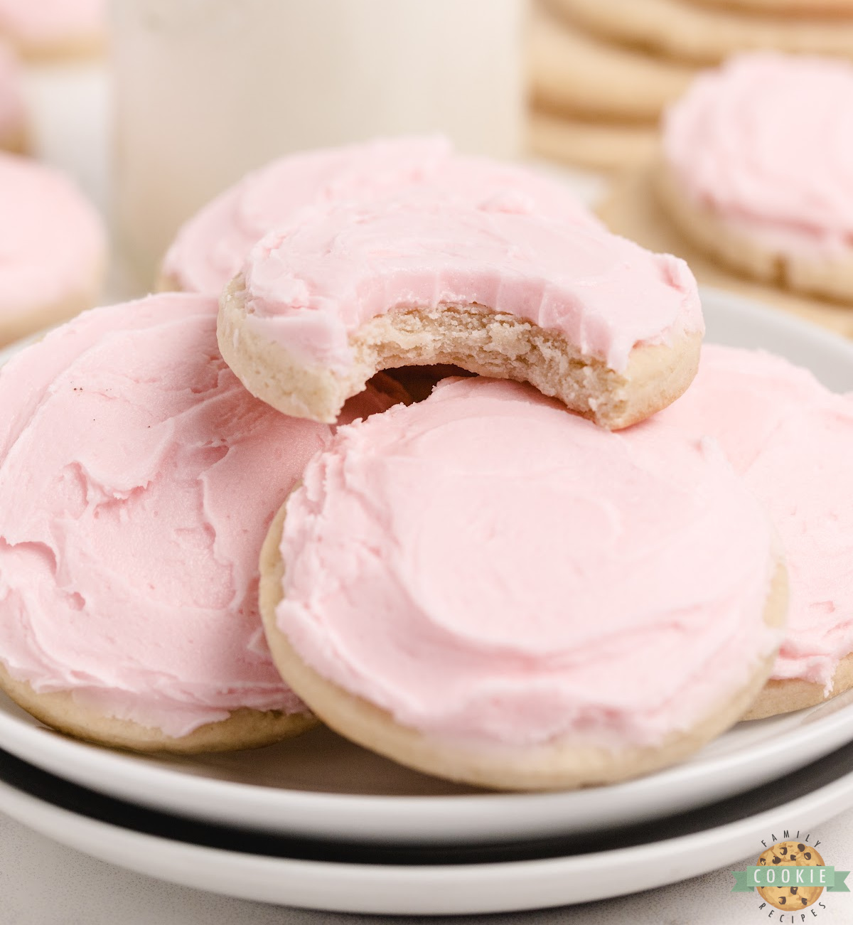 Cream Cheese Sugar Cookies are soft, thick & bakery-style every time. The best sugar cookie recipe with cream cheese &mdash; perfect for cut-outs & decorating!
