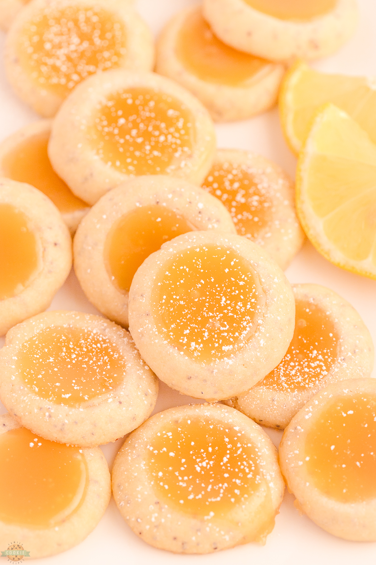 poppy seed thumb print cookies with lemon curd