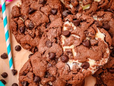 cream cheese and chocolate cookies