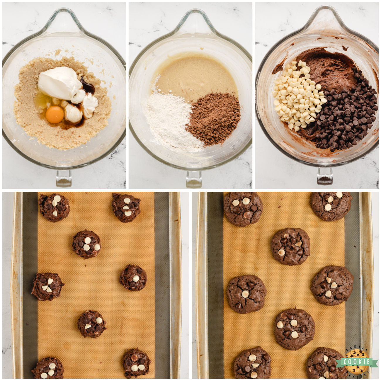 how to make chocolate cookies with sour cream