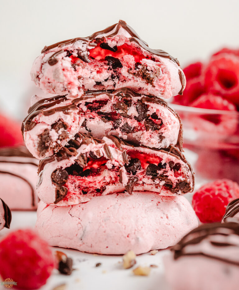 RASPBERRY MERINGUES - Family Cookie Recipes