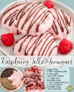 RASPBERRY MERINGUES - Family Cookie Recipes
