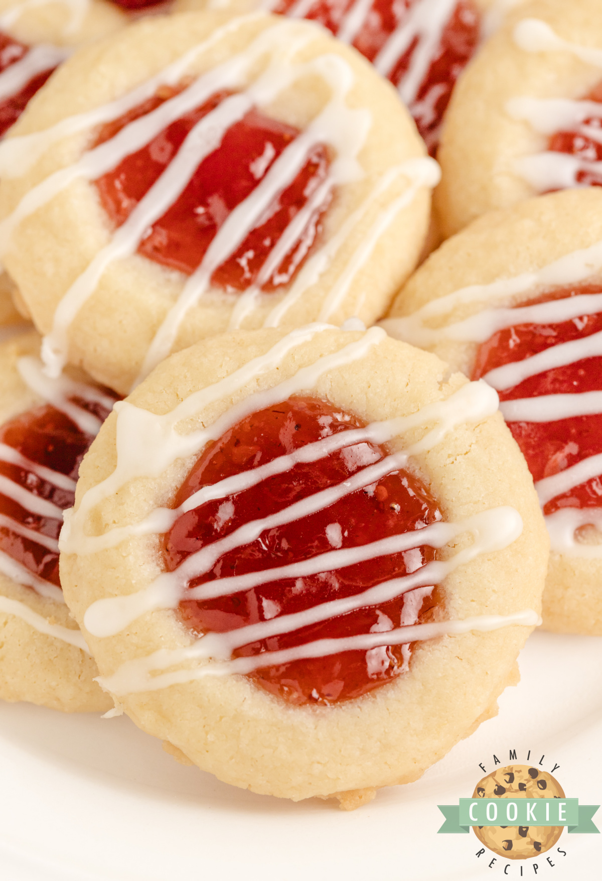 These Strawberry Lemon Thumbprint Cookies are soft, buttery, and bursting with fresh citrus and berry flavor.