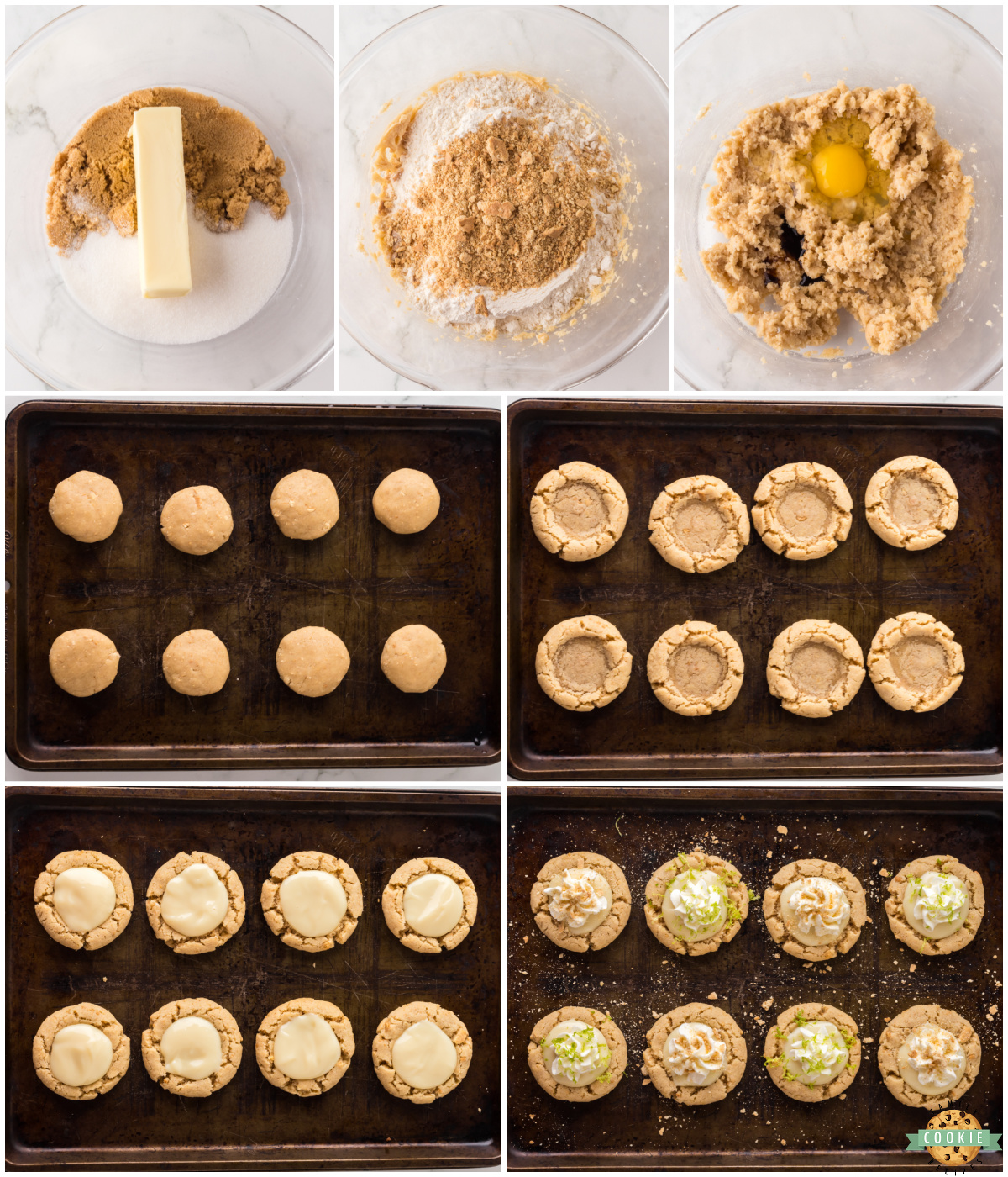 how to make key lime cookies