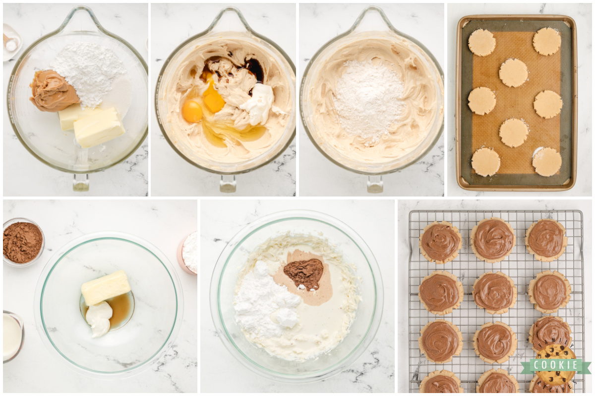 Ingredients in Peanut Butter Sugar Cookies. 