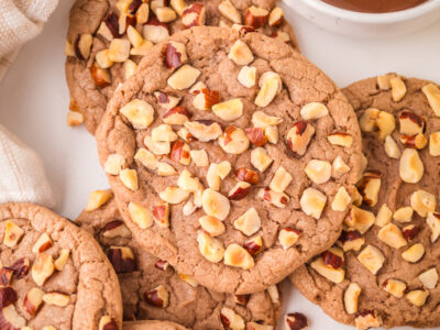 chocolate hazelnut cookies