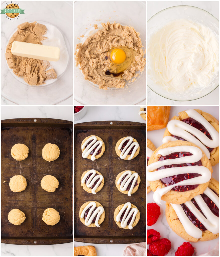 how to make raspberry danish cookies
