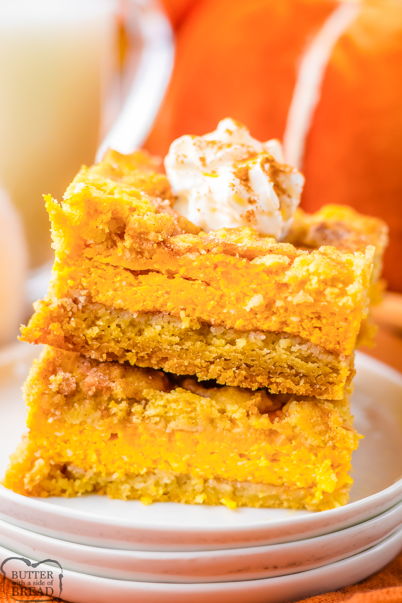 pumpkin cheesecake snickerdoodle bars