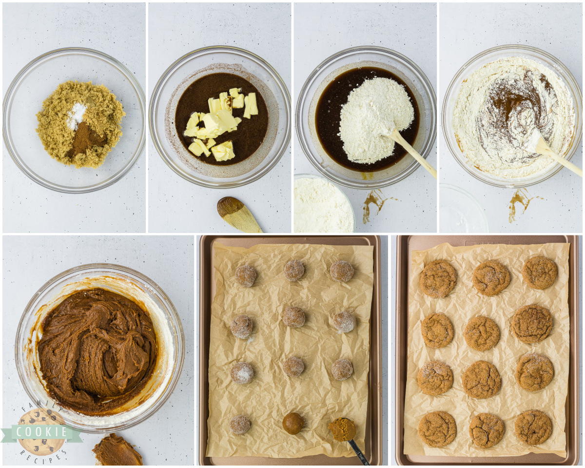 how to make chewy gingerbread cookies